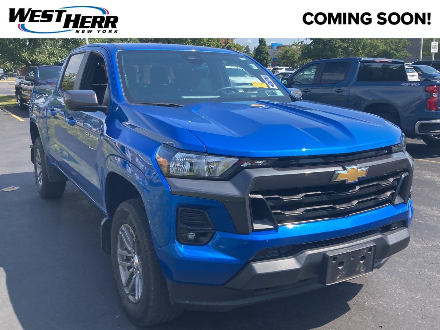 Used 2023 Glacier Blue Metallic Chevrolet 4WD LT image 1