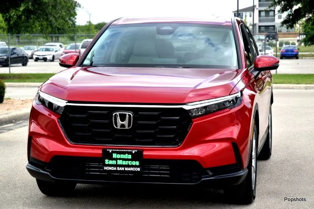 New 2026 Radiant Red Metallic Honda 2WD EX image 1