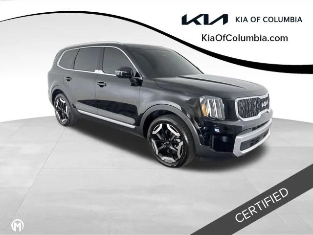 Used 2024 Black Kia EX image 1