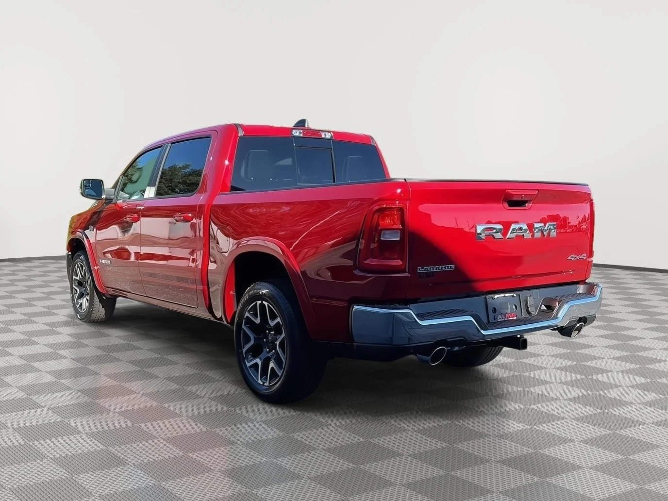 New 2027 Molten Red Pearl-Coat Exterior Paint RAM Laramie image 7