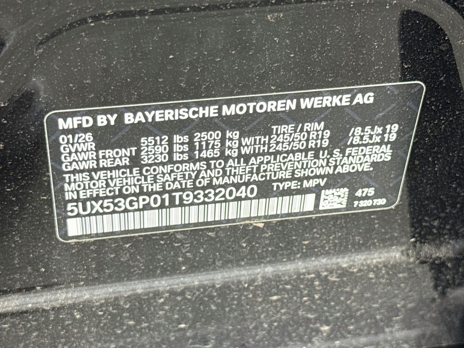 New 2026 Black Sapphire Metallic BMW 30 xDrive image 31