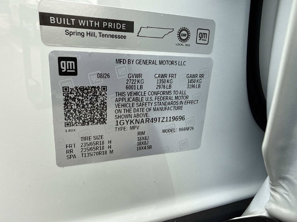 New 2026 Crystal White Tricoat Cadillac Luxury image 18