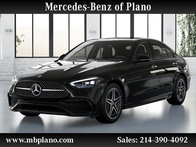 Certified Used 2025 Black Mercedes-Benz C 300 image 1