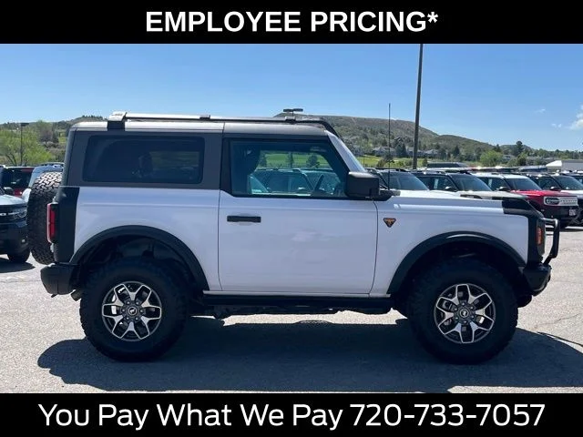 Used 2021 White Ford Badlands image 7