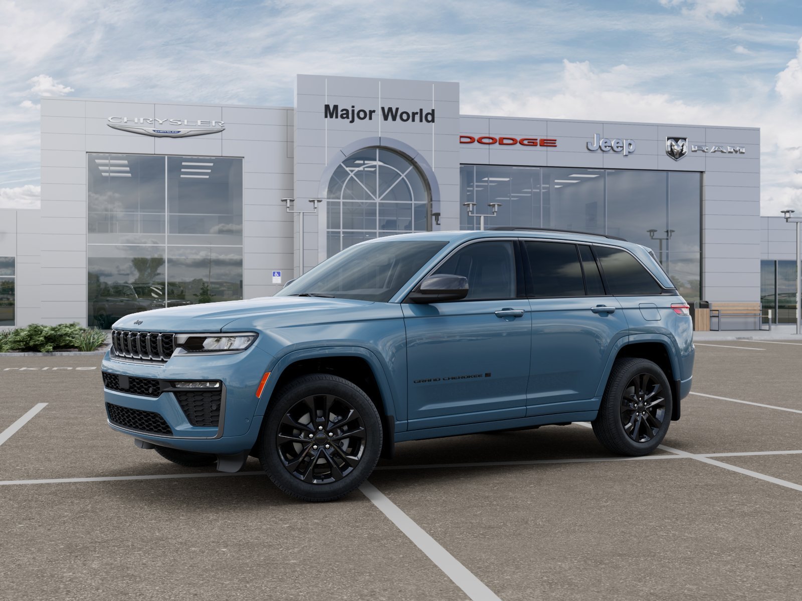 New 2026 Steel Blue Exterior Paint Jeep Limited image 2