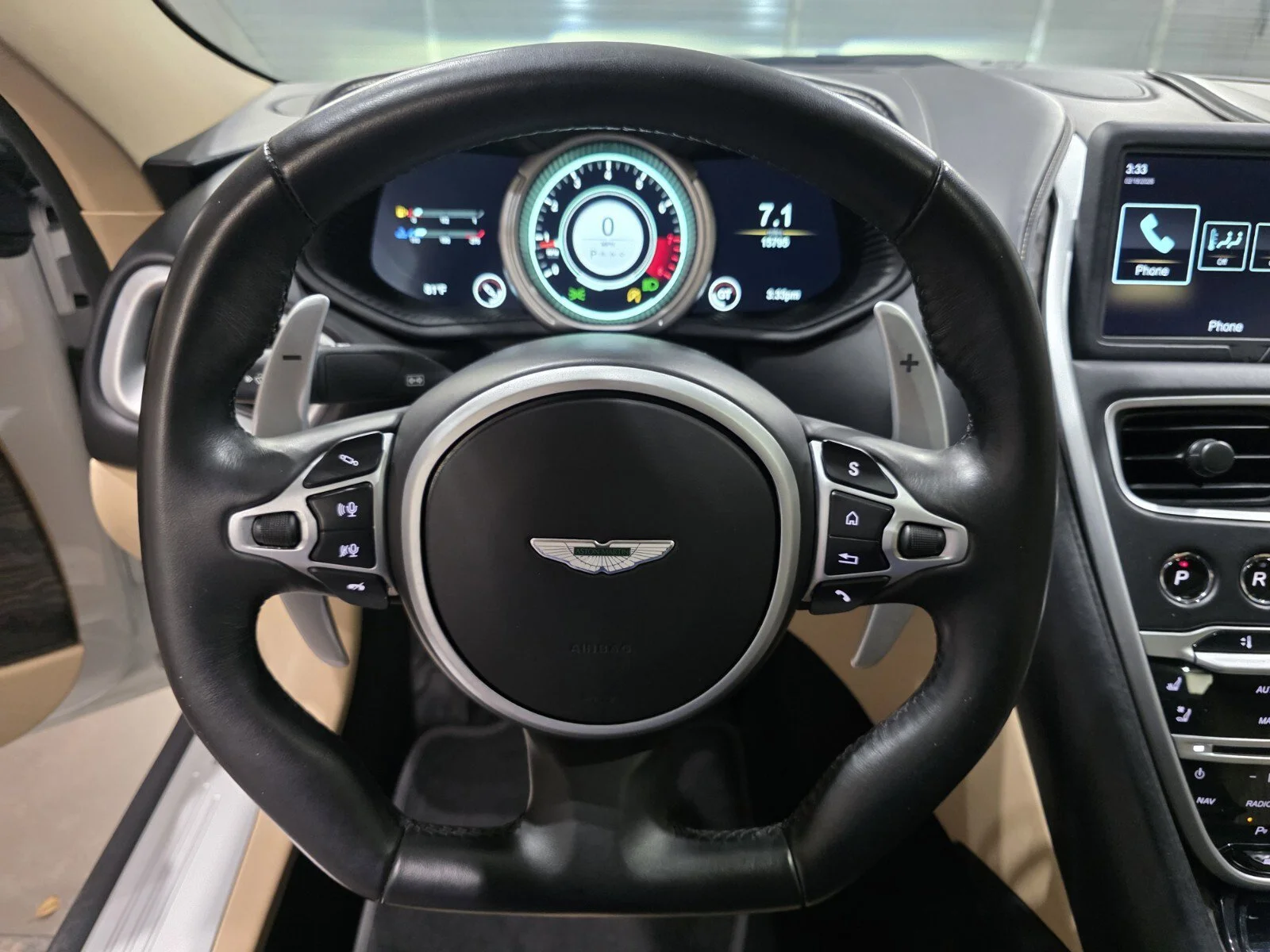 Used 2023 Lunar White Aston Martin V8 Coupe image 11