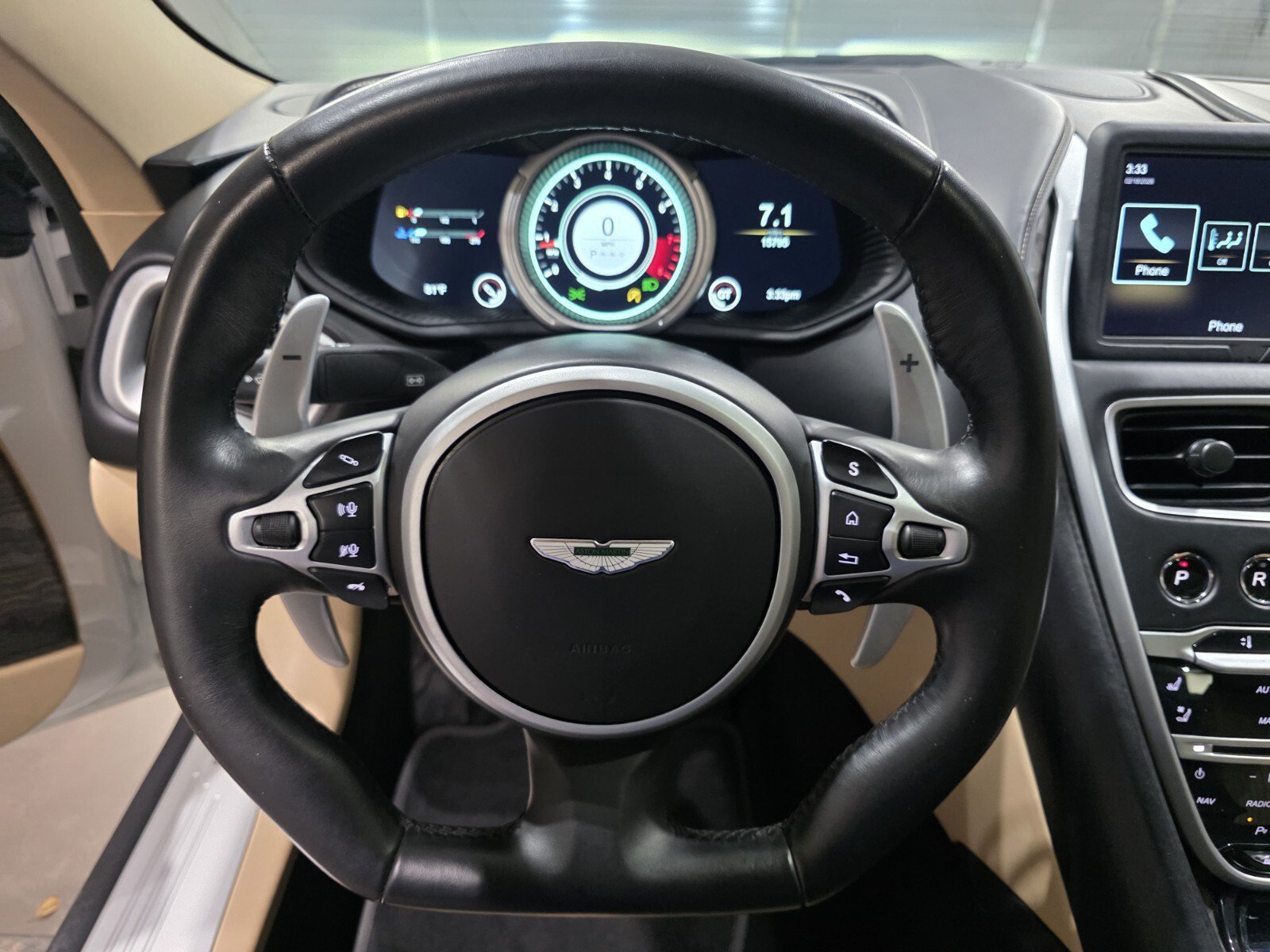 Used 2023 Lunar White Aston Martin V8 Coupe image 11