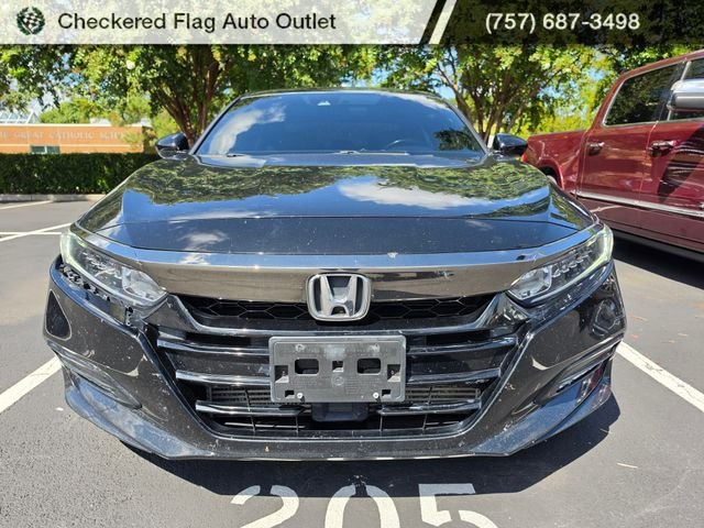 Used 2020 Crystal Black Pearl Honda Sport image 2