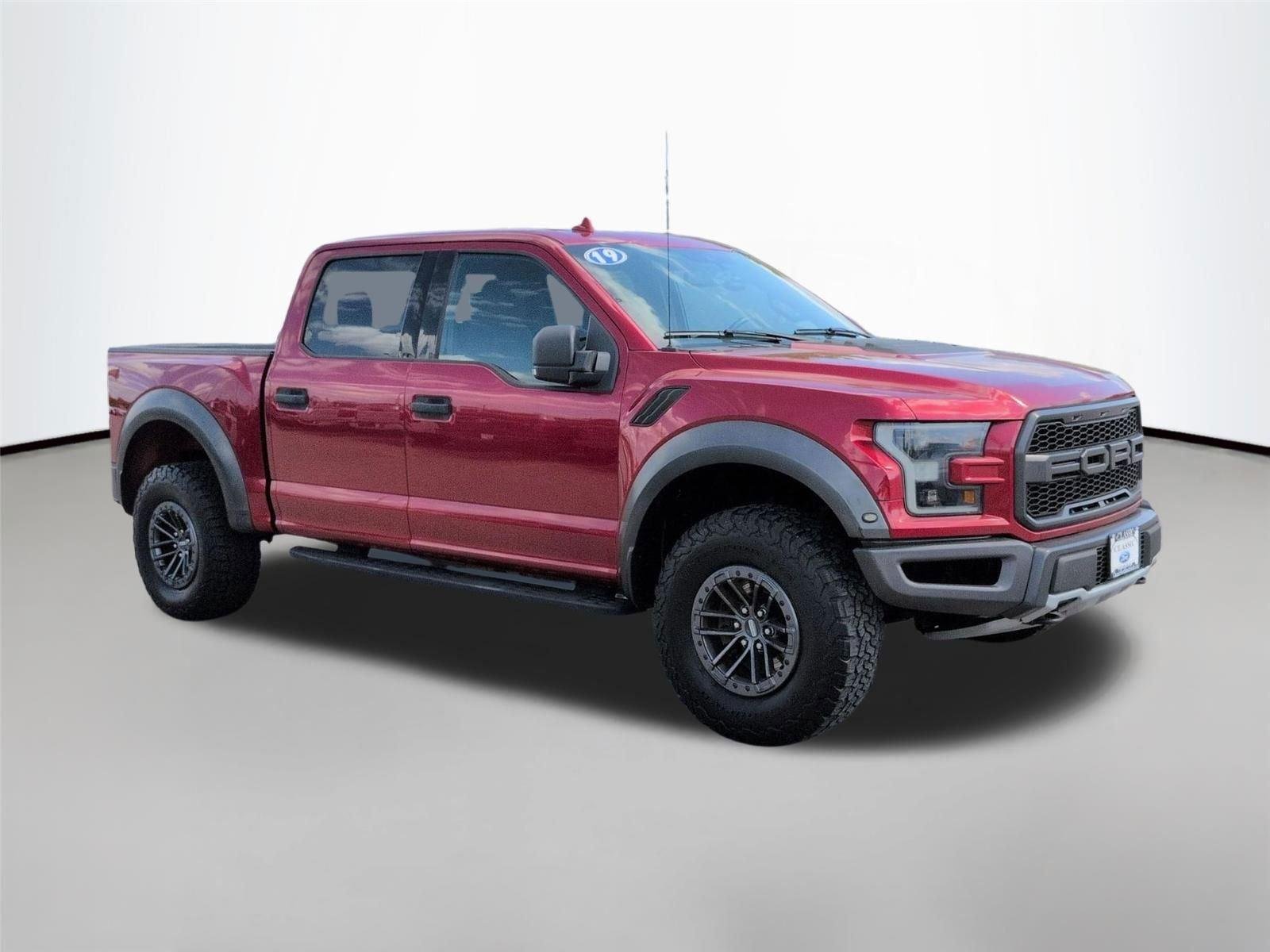 Used 2019 Ruby Red Metallic Tinted Clearcoat Ford Raptor image 7
