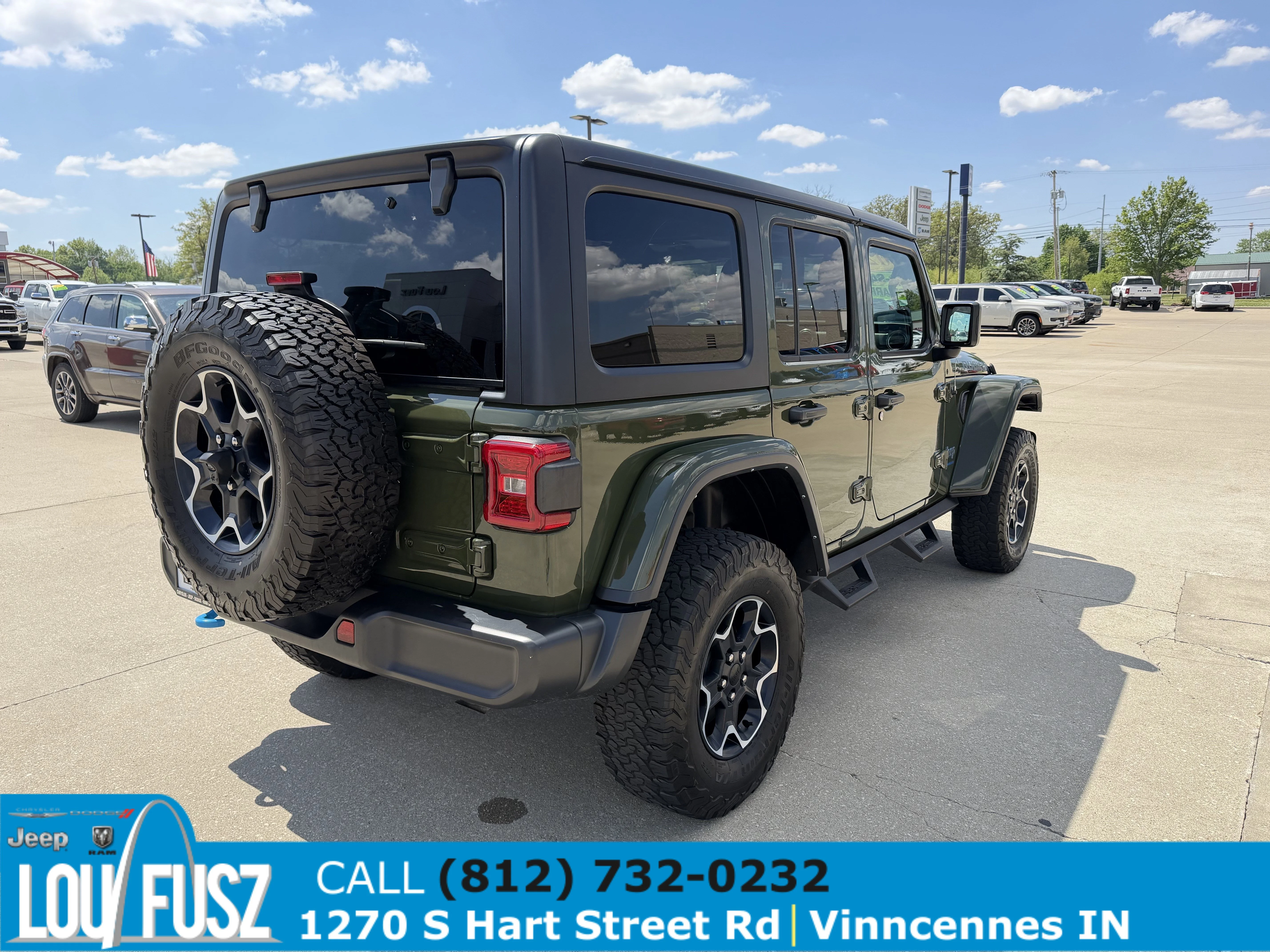 Used 2023 Sarge Green Clearcoat Jeep Rubicon image 7