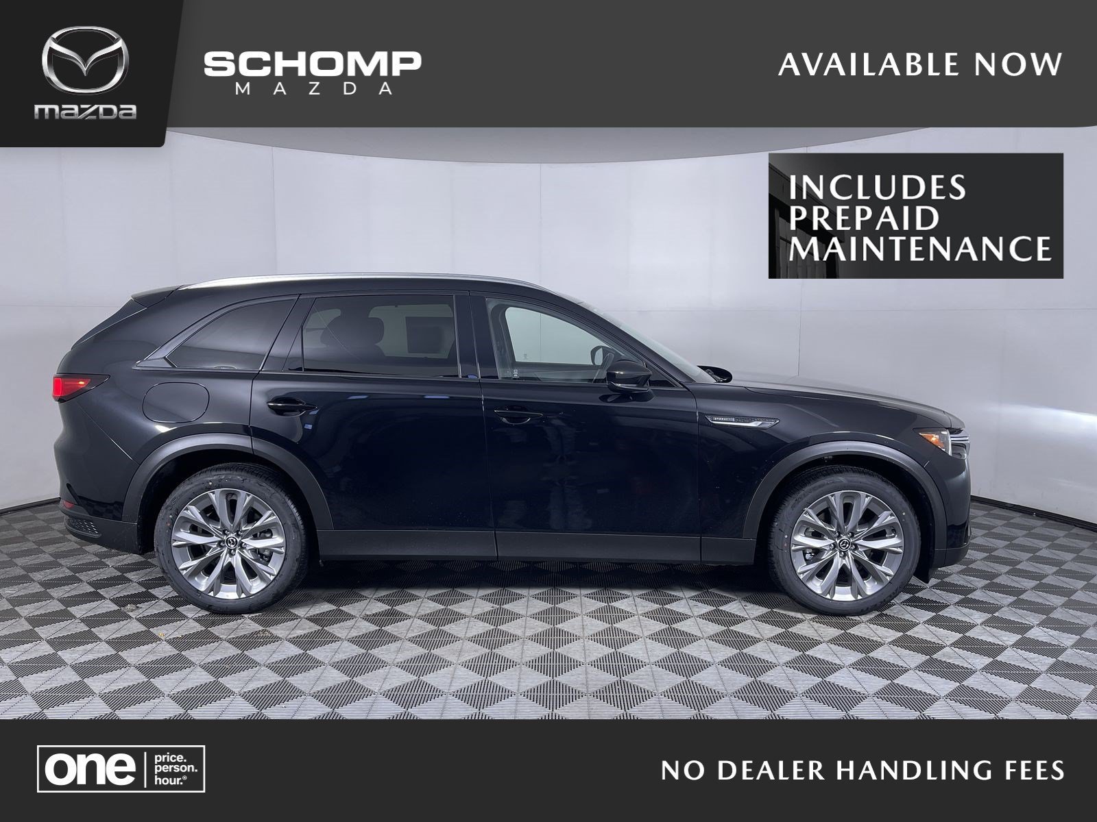 New 2026 Jet Black Mica Mazda Preferred image 1