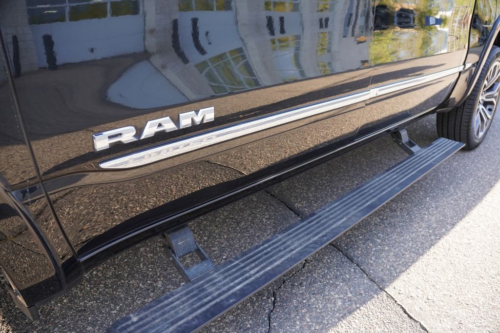 Certified Used 2024 Diamond Black Crystal Pearlcoat Ram Limited image 16