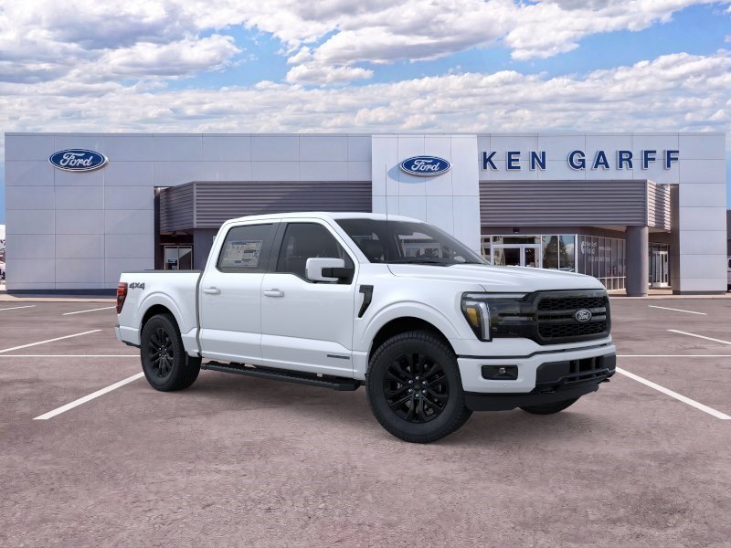 New 2026 White Metallic Ford LARIAT image 8