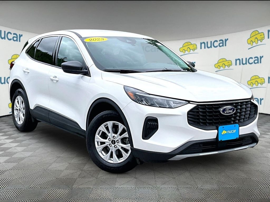 Used 2023 White Metallic Ford Active image 1