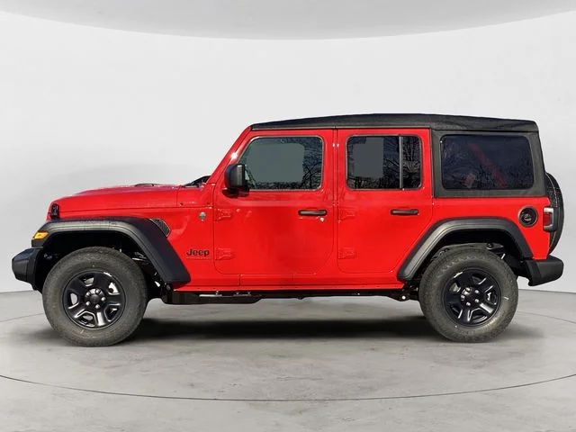 New 2026 Firecracker Red Clearcoat Jeep 4-DOOR SPORT image 2