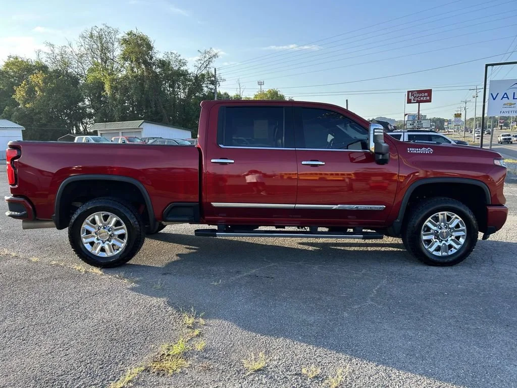 Used 2025 Radiant Red Tintcoat Chevrolet High Country image 2