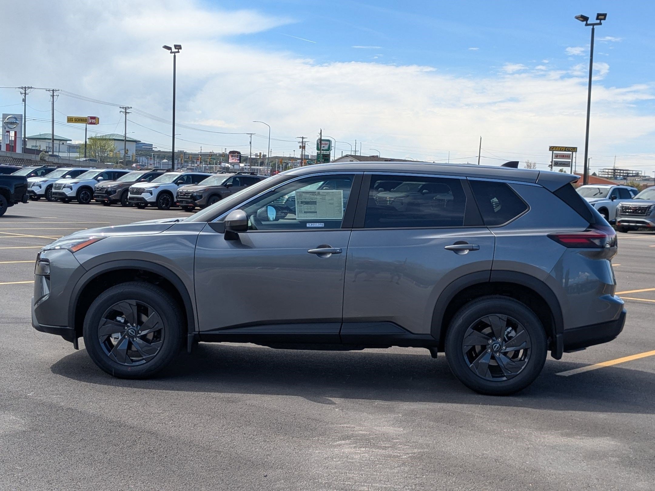 New 2026 Gun Metallic Nissan SV image 7