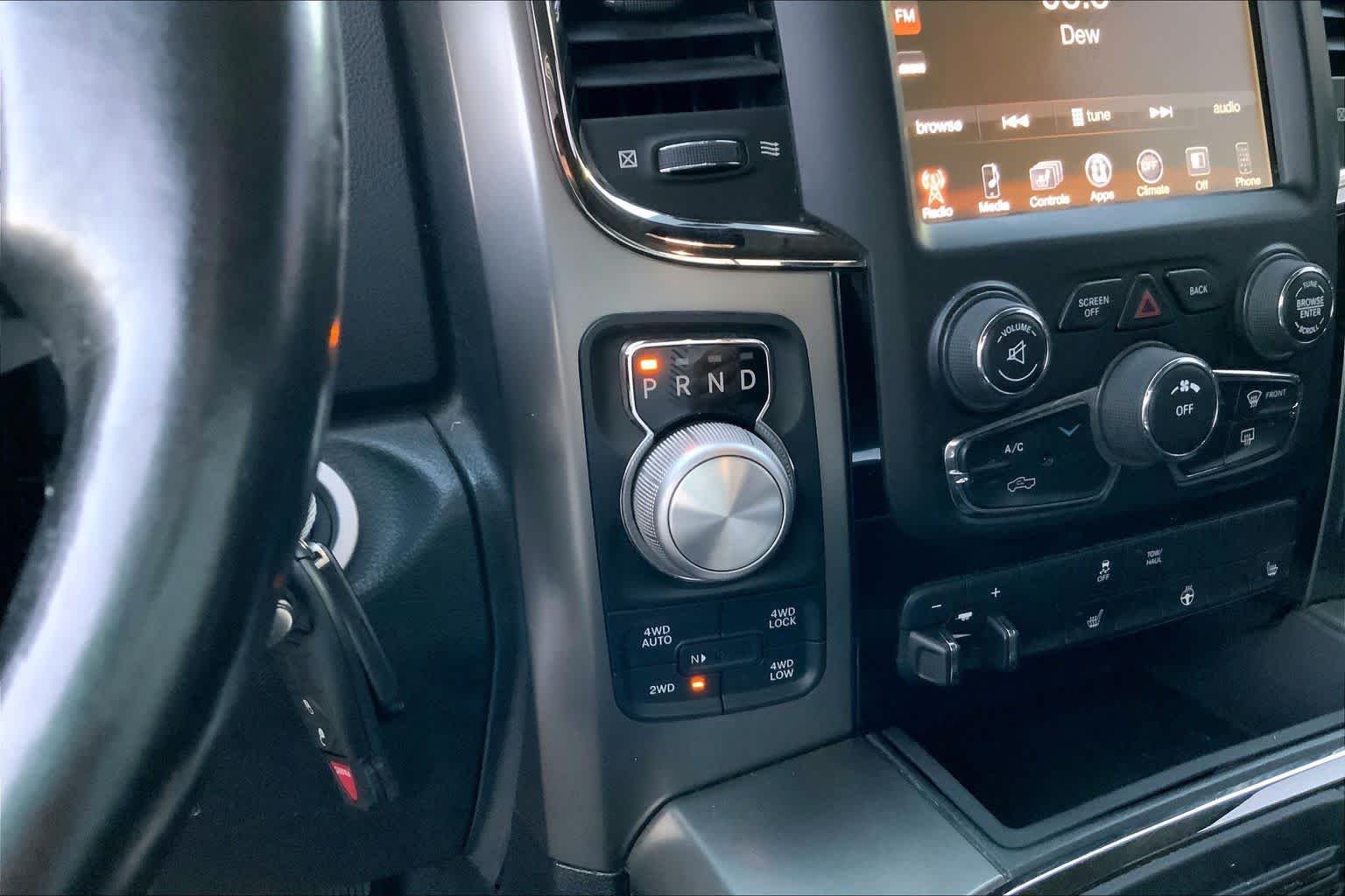 Used 2017 Brilliant Black Crystal Pearlcoat Ram Sport image 14