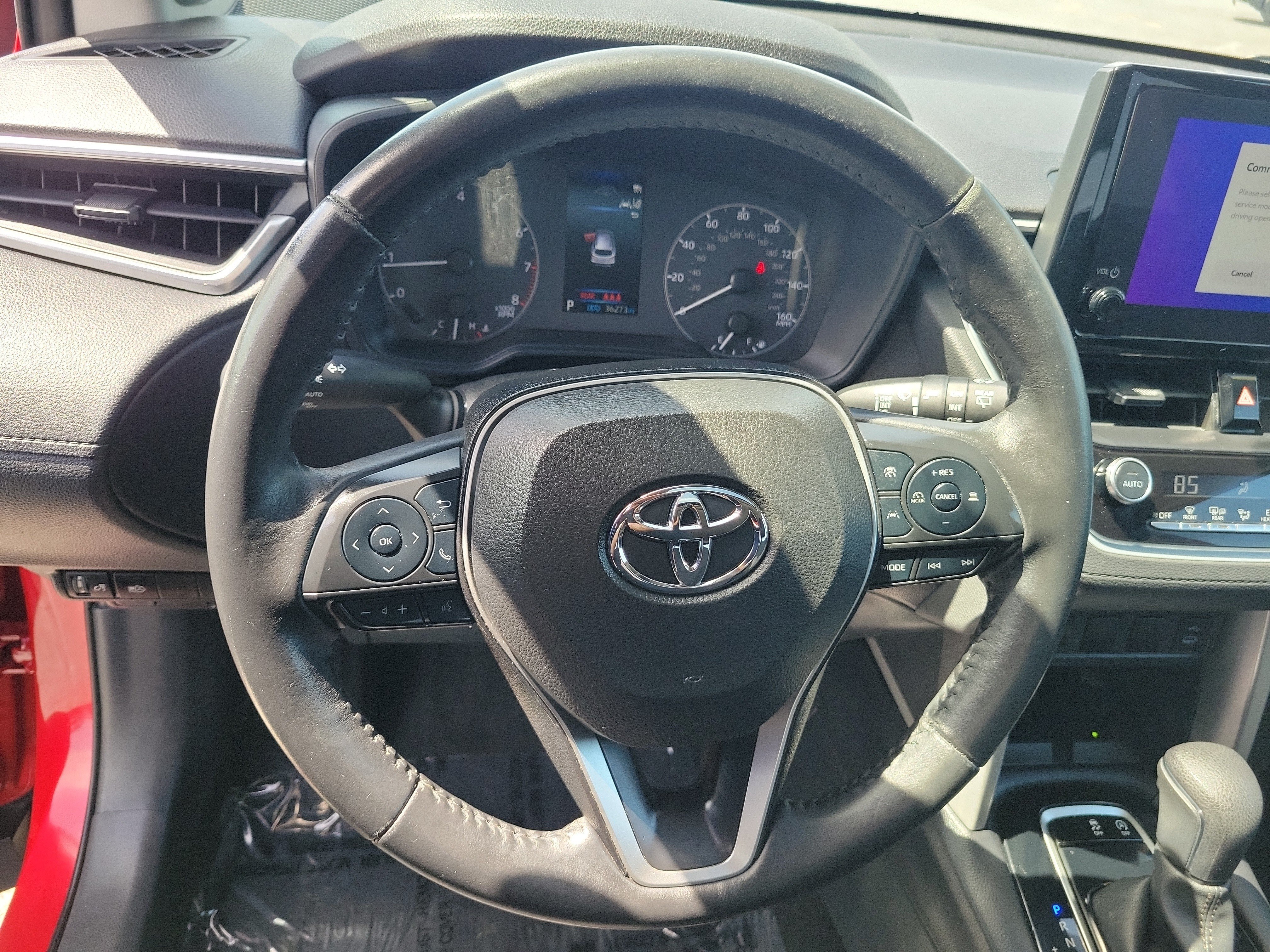 Certified Used 2024 Barcelona Red Metallic Toyota LE image 24