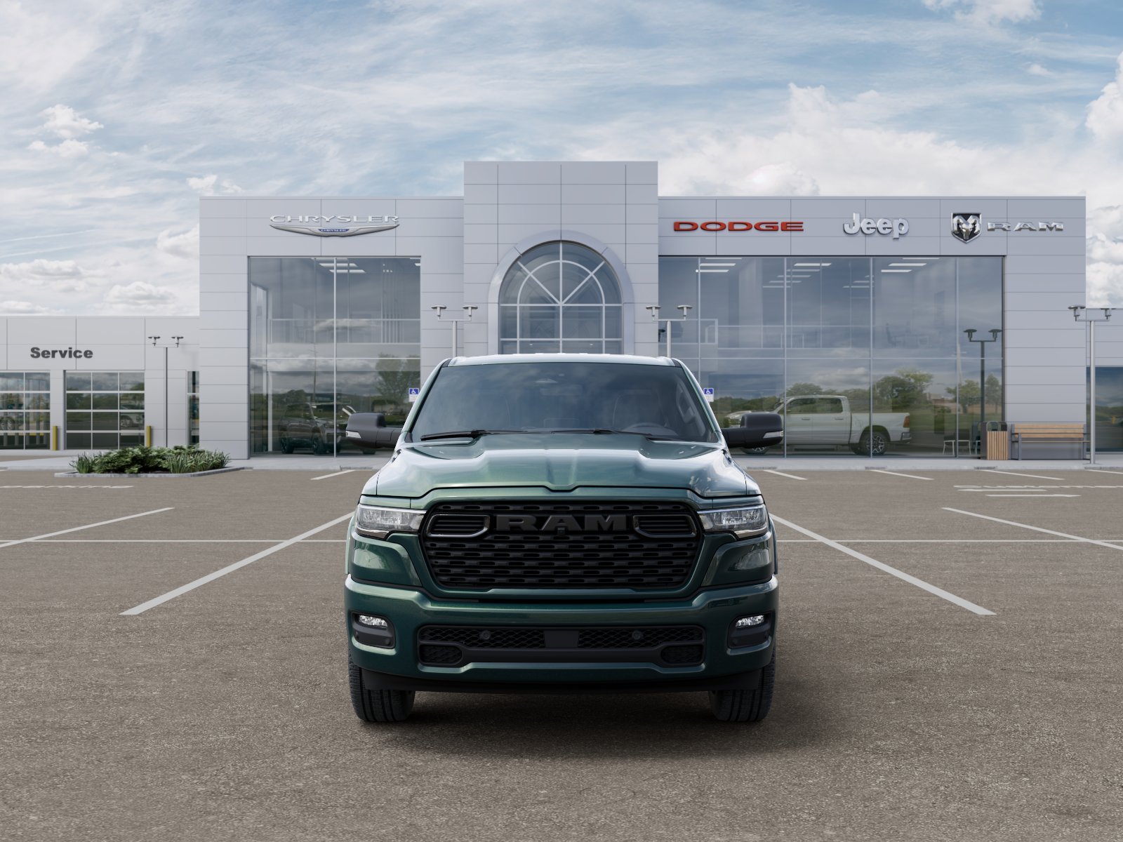 New 2026 Serrano-Green Metallic Exterior Paint RAM Big Horn/Lone Star image 37