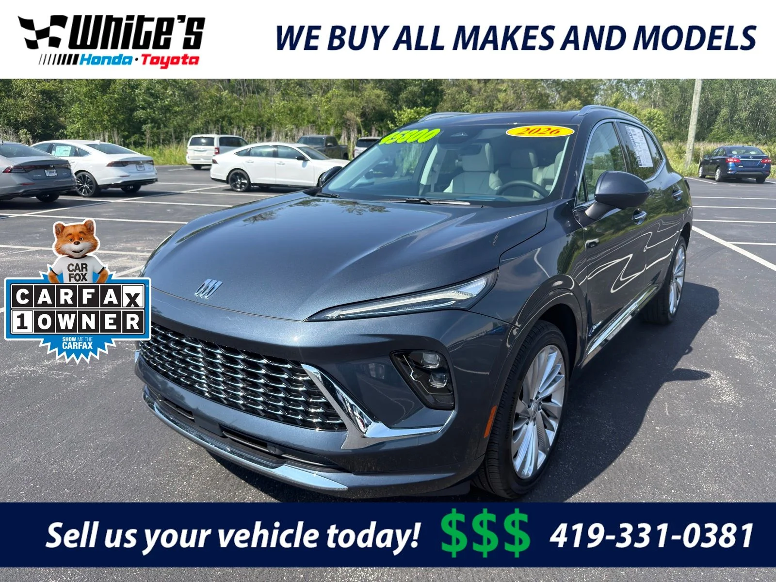 Used 2026 Quartz Blue Metallic Buick Avenir image 1