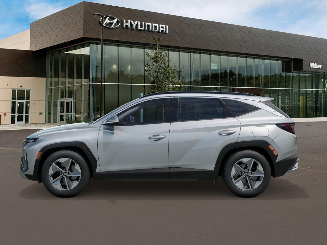 New 2026 Shimmering Silver Hyundai SEL Convenience AWD image 21