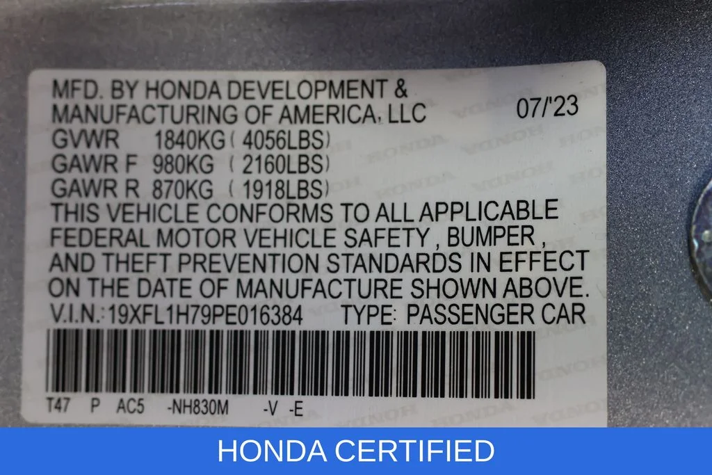 Certified Used 2023 Silver Honda EX-L image 29