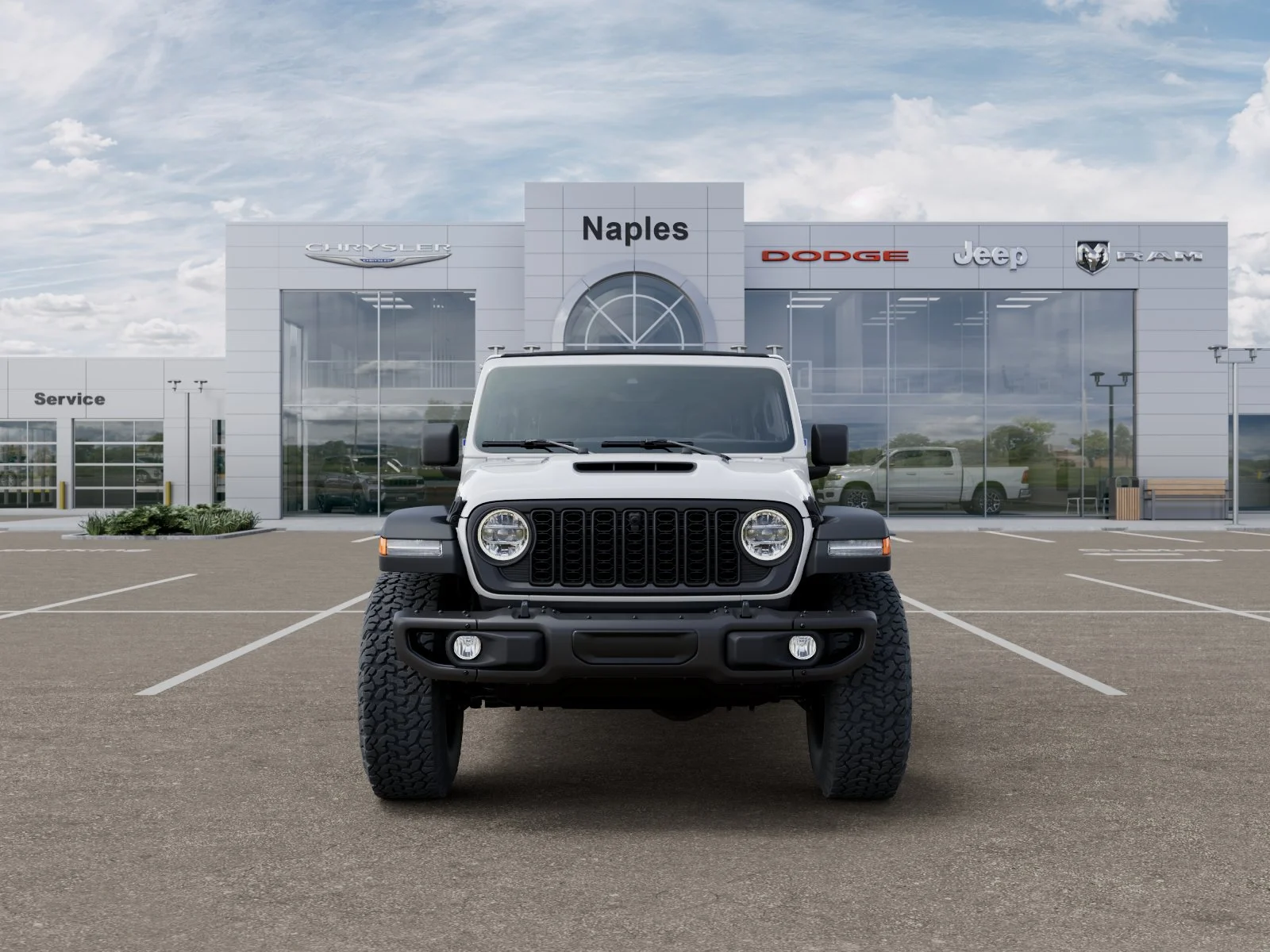 New 2026 Bright White Clear-Coat Exterior Paint Jeep Moab 392 image 32