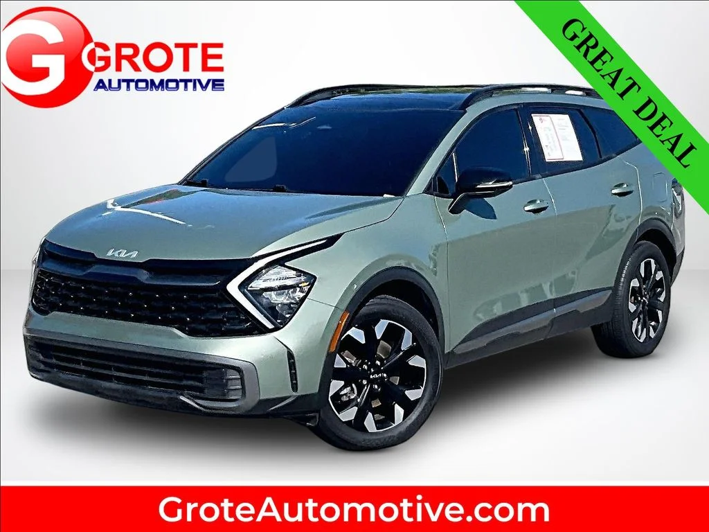 Used 2023 Green Kia X-Line image 1