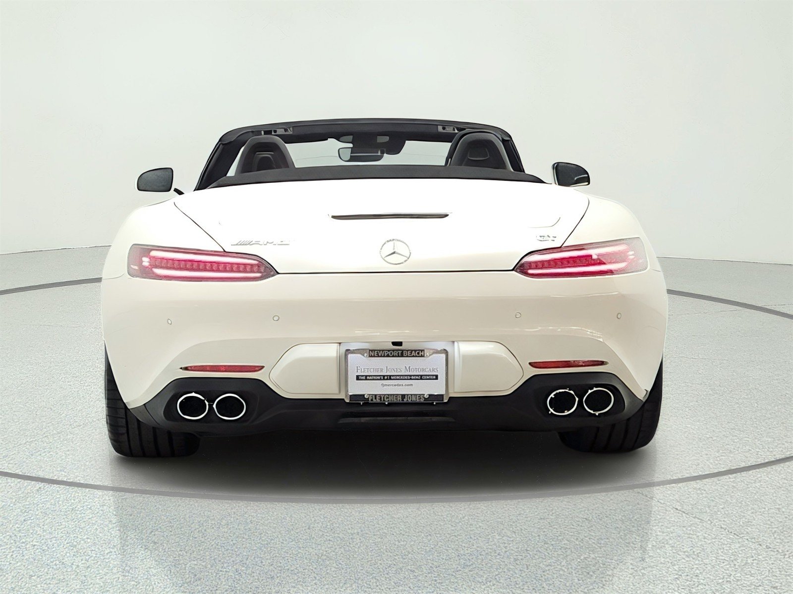 Certified Used 2021 designo Diamond White Mercedes-Benz AMG® GT Roadster image 6