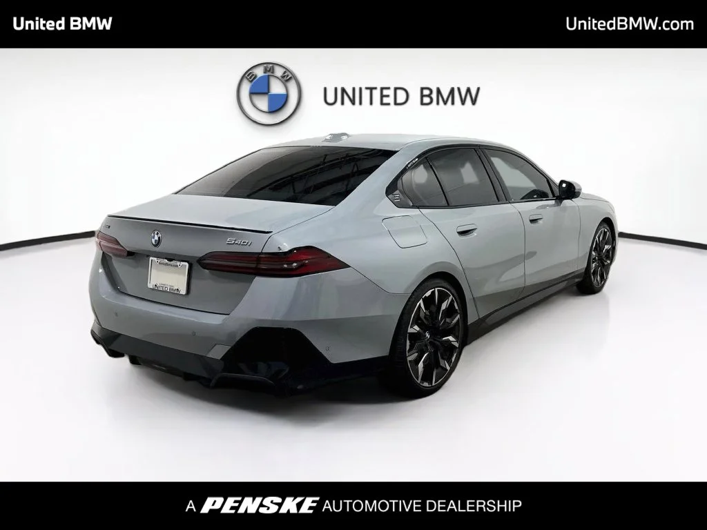 Used 2024 Brooklyn Grey Metallic BMW 540i xDrive image 5