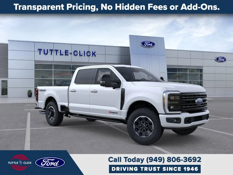 New 2026 Star White Metallic Tri-Coat Ford Platinum image 7