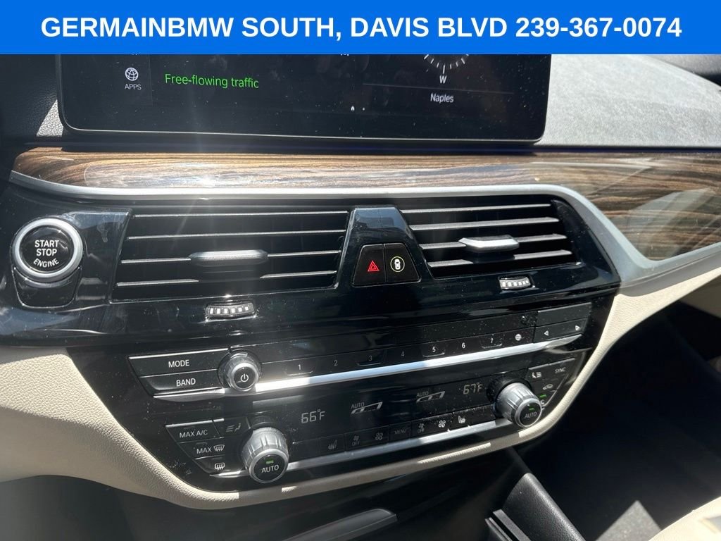Certified Used 2023 White Metallic BMW 540i image 15