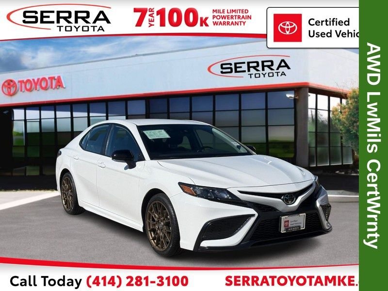 Certified Used 2023 Ice Toyota SE Nightshade image 1