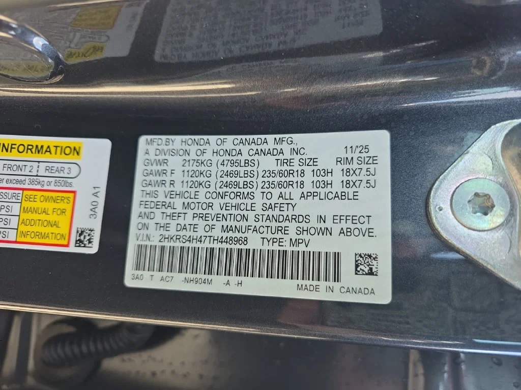 Certified Used 2026 Meteorite Gray Metallic Honda AWD EX image 52