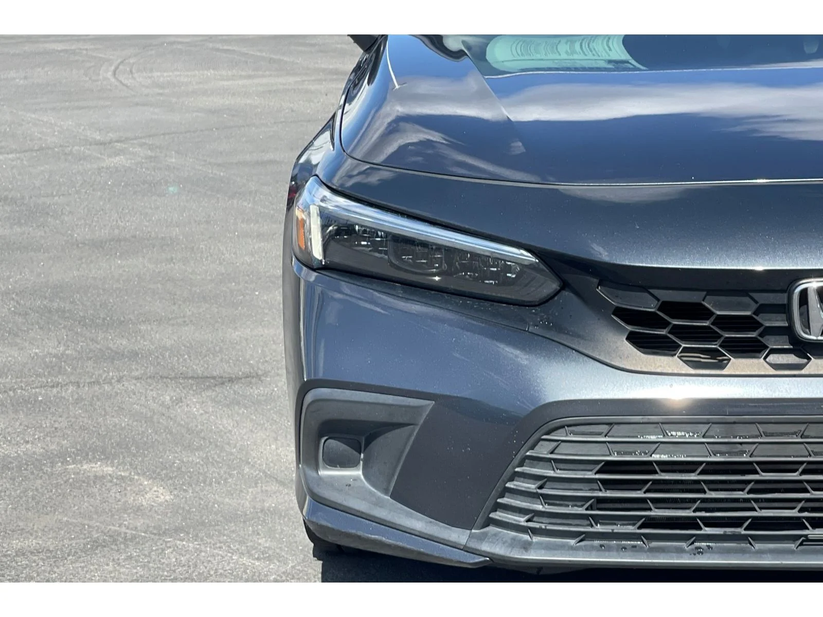 Used 2023 Meteorite Gray Metallic Honda EX image 40