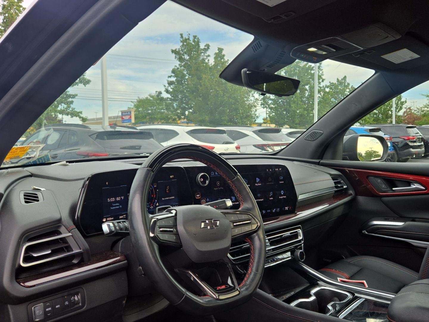Used 2024 Mosaic Black Metallic Chevrolet AWD RS image 2