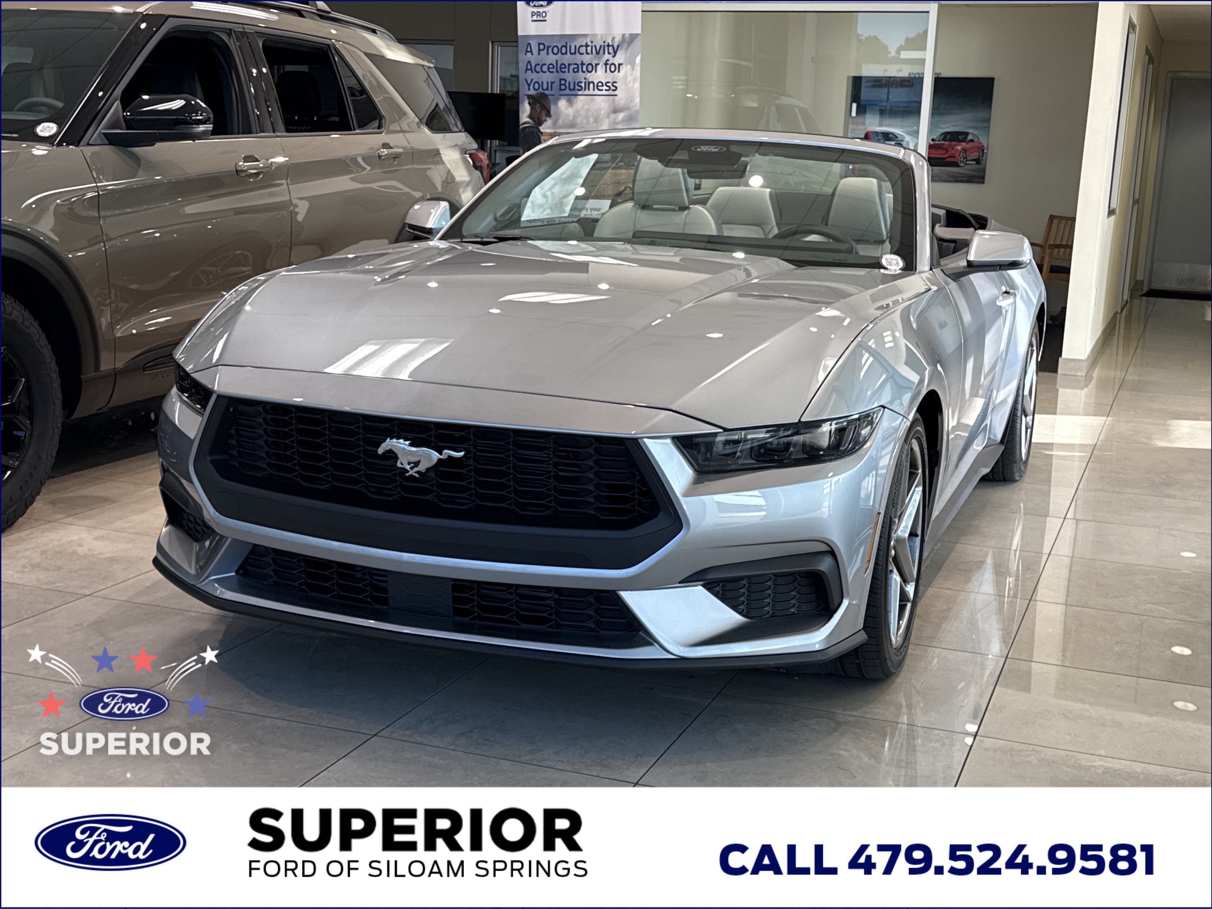 New 2026 Iconic Silver Metallic Ford EcoBoost Premium image 10