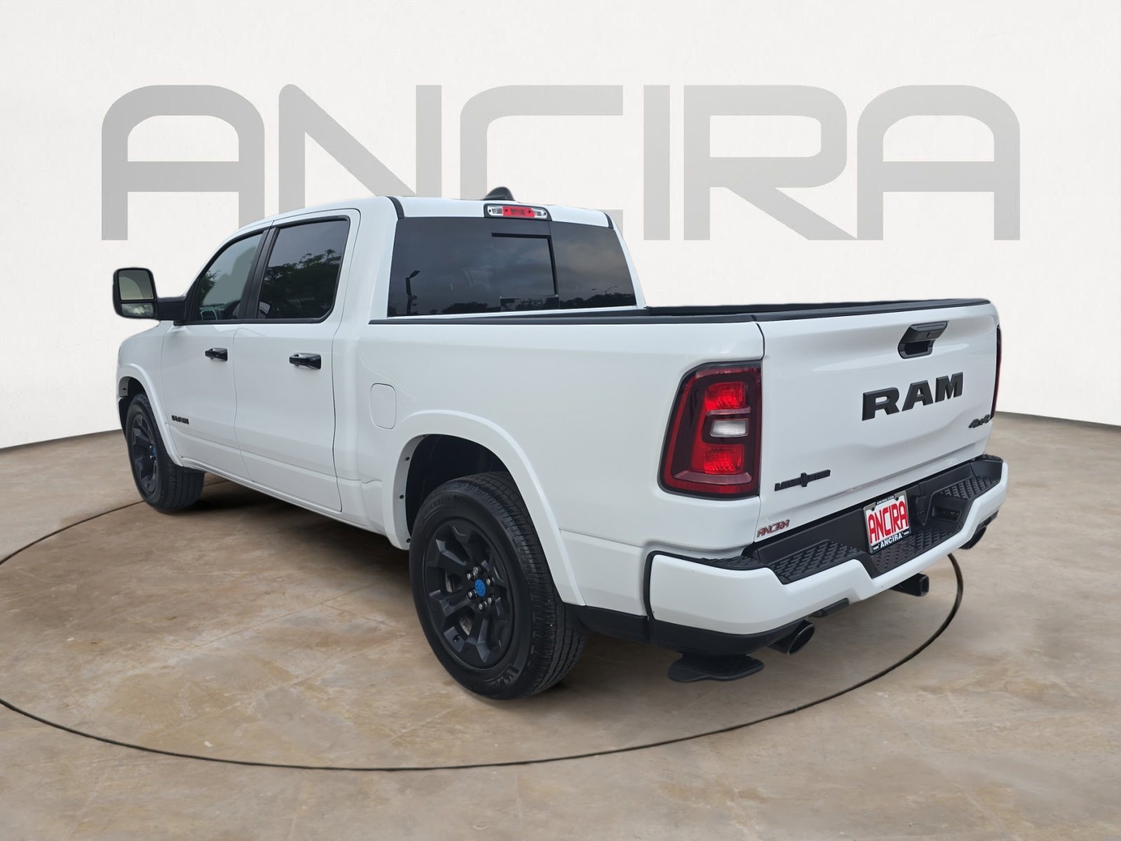 Used 2025 Bright White Clearcoat Ram Lone Star image 8