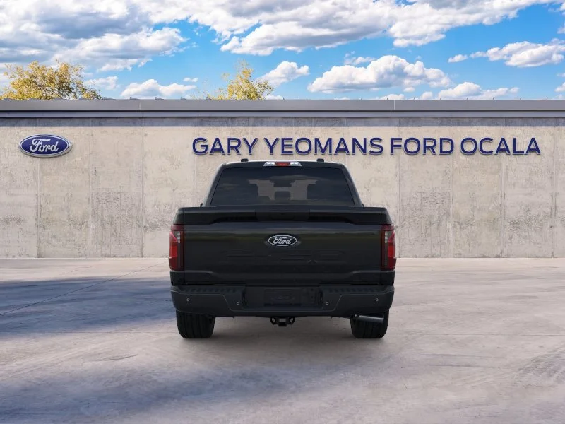 New 2026 Agate Black Metallic Ford XLT image 5