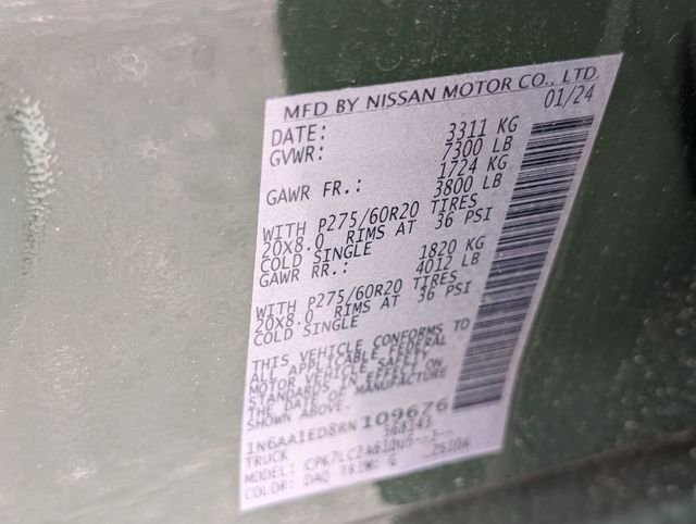 Used 2024 Green Nissan SV image 30