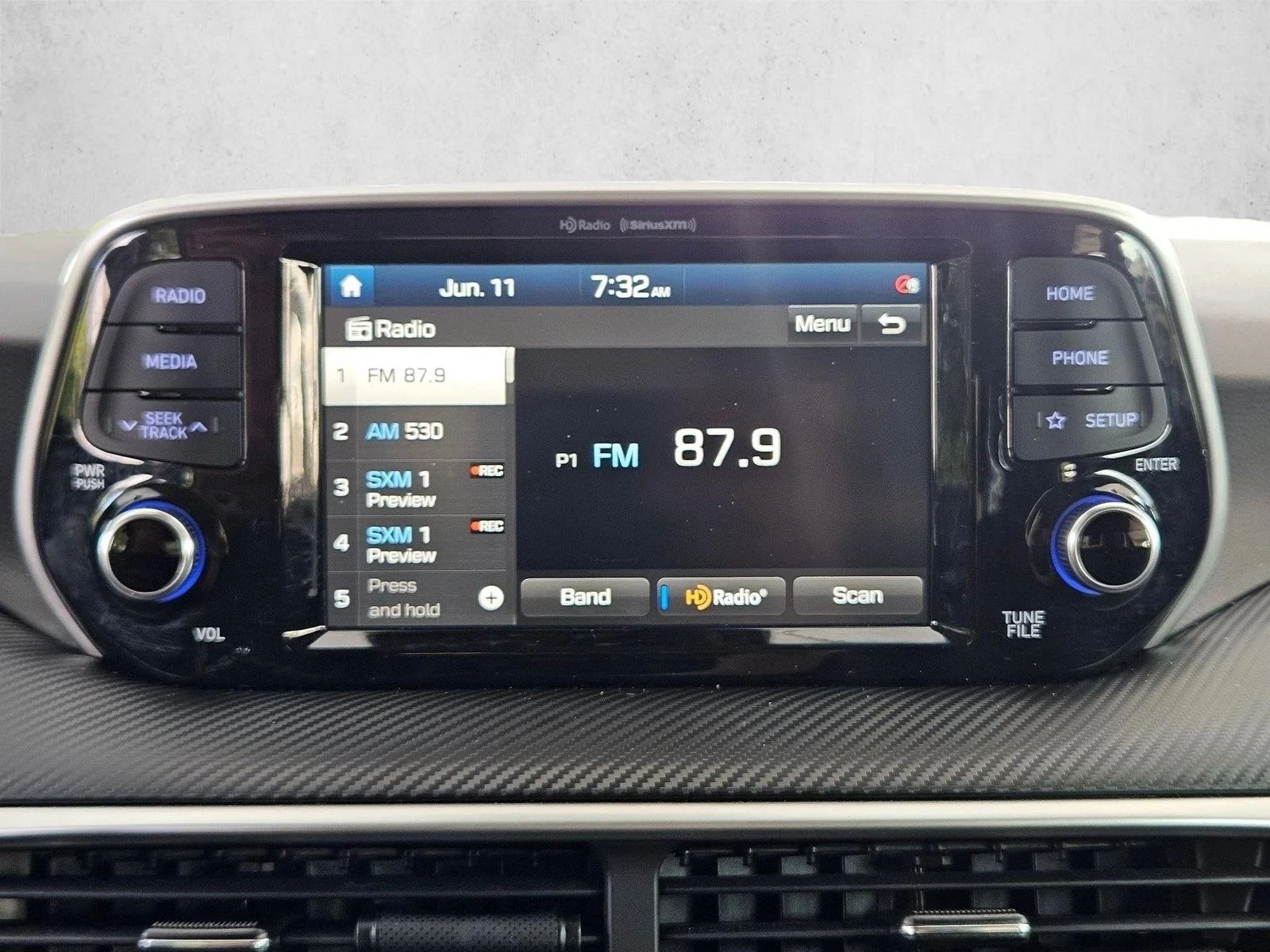 Used 2021 Aqua Blue Hyundai SEL image 11