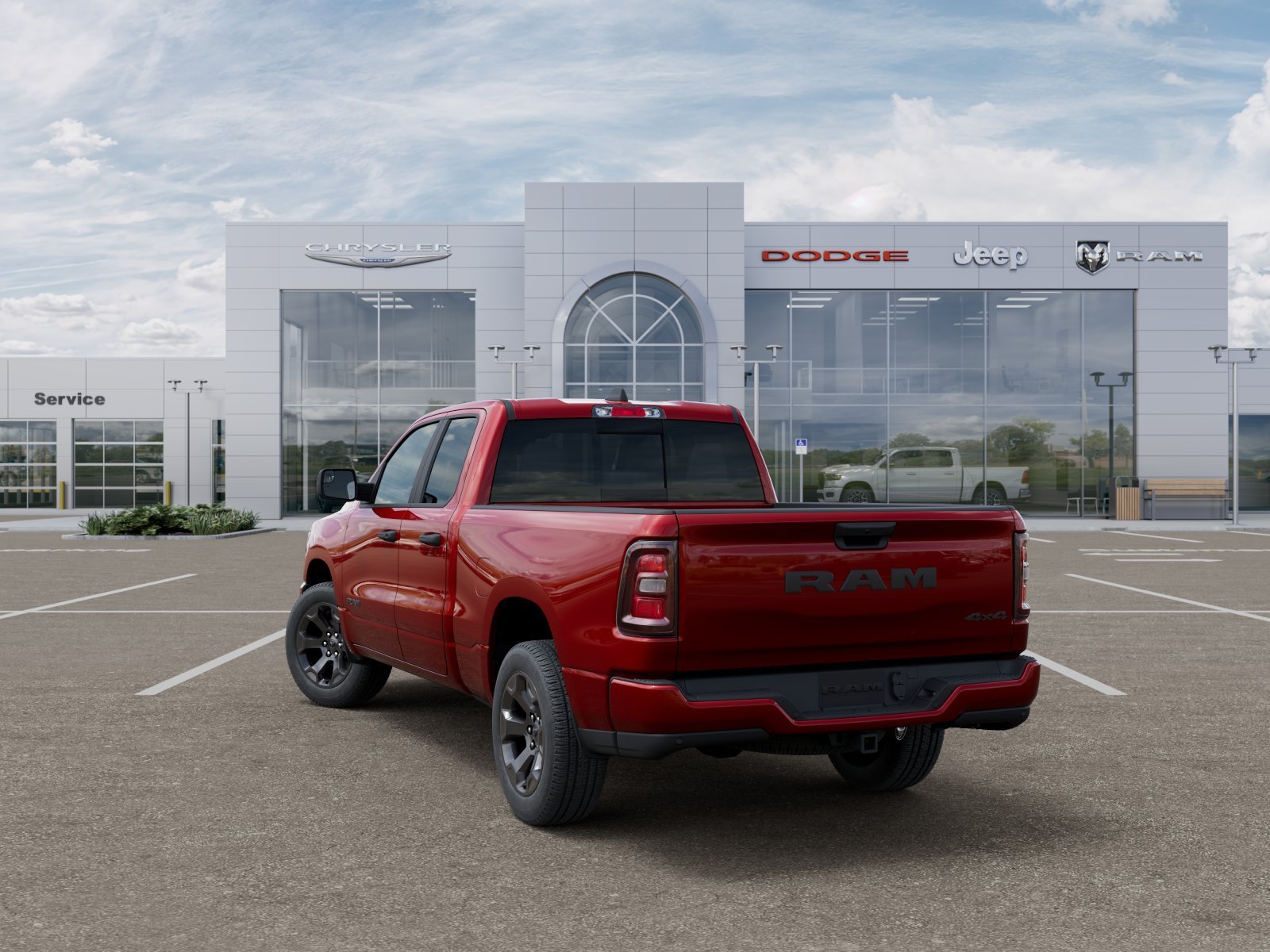 New 2026 Molten Red Pearl-Coat Exterior Paint RAM Express image 29