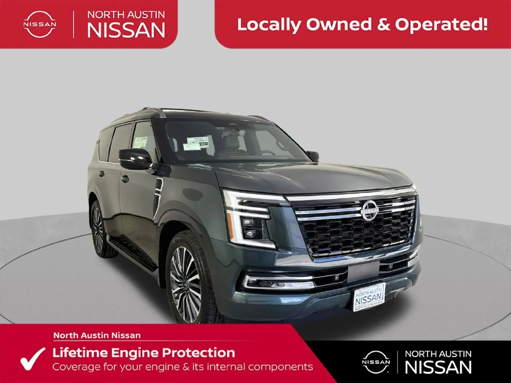 New 2026 Gray Nissan Platinum Reserve image 1