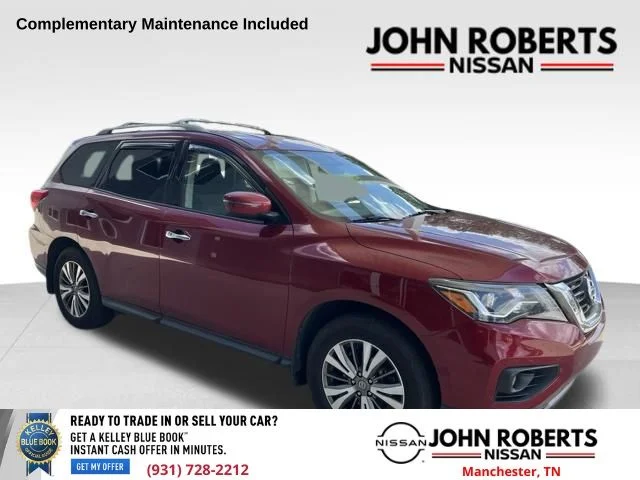 Used 2019 Red Nissan SV image 1