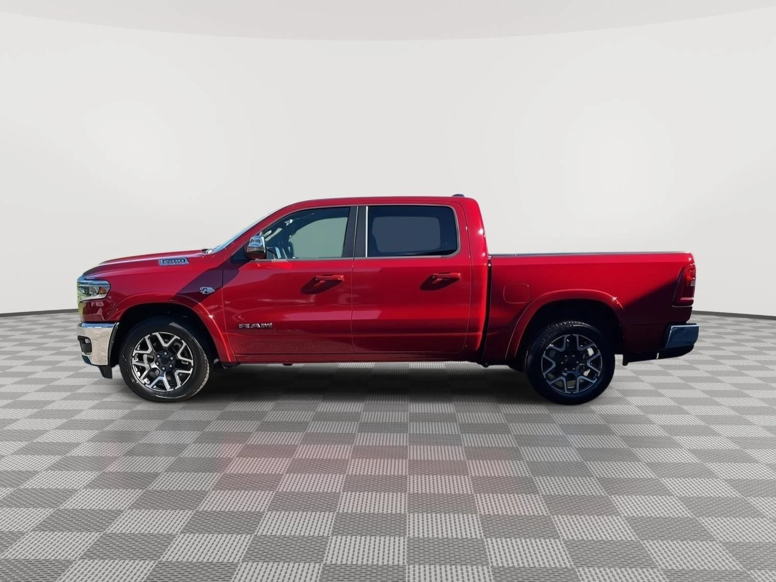 New 2027 Molten Red Pearl-Coat Exterior Paint RAM Laramie image 8