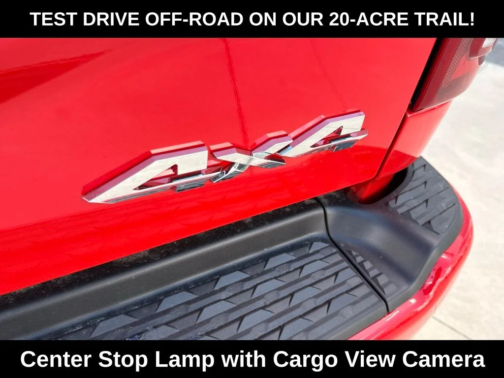 New 2026 Flame Red Clear-Coat Exterior Paint RAM Laramie image 39
