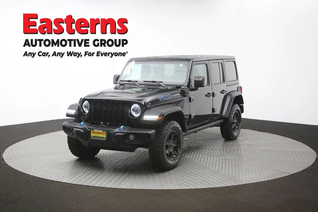 Used 2023 Black Jeep Willys 4xe image 55