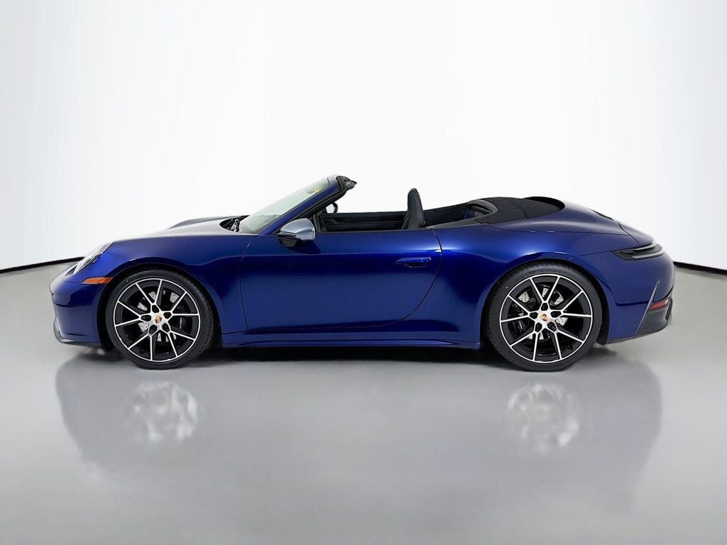 Used 2026 Gentian Blue Metallic Porsche Carrera T Cabriolet image 2