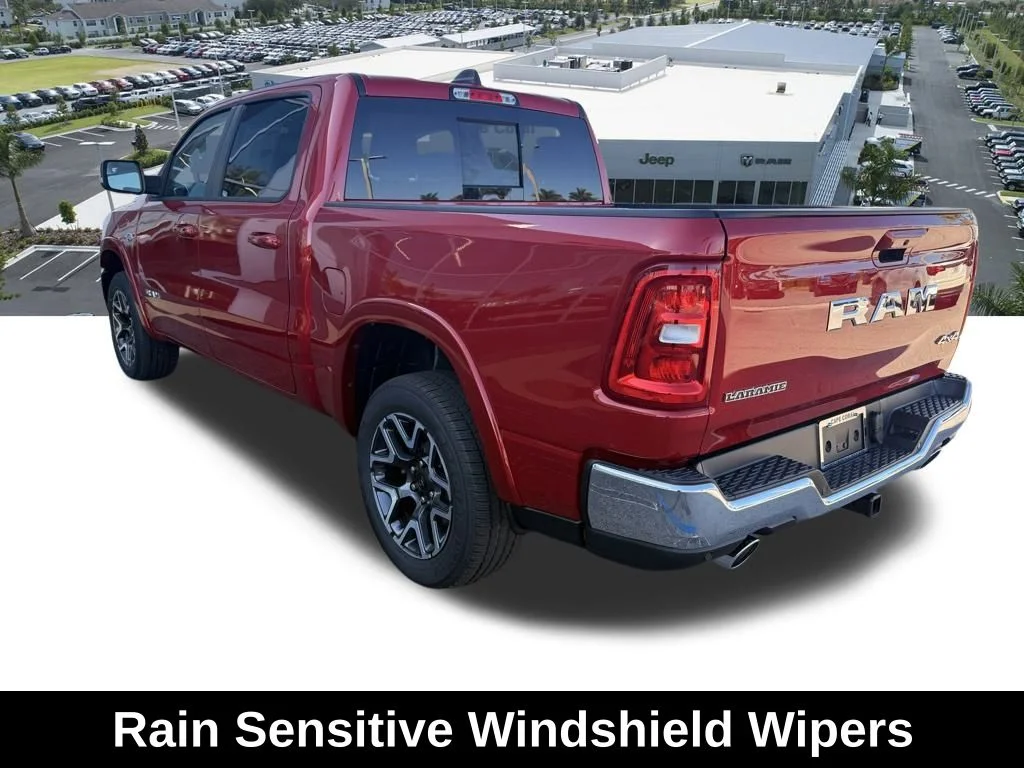 New 2026 Molten Red Pearl-Coat Exterior Paint RAM Laramie image 6
